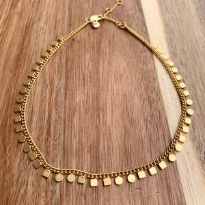 Madewell Circles and Squares Necklace
